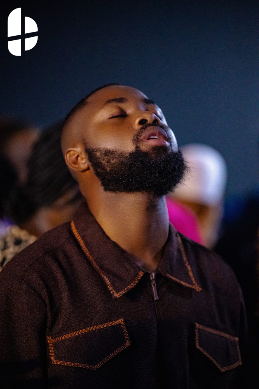 Hands folded in prayer